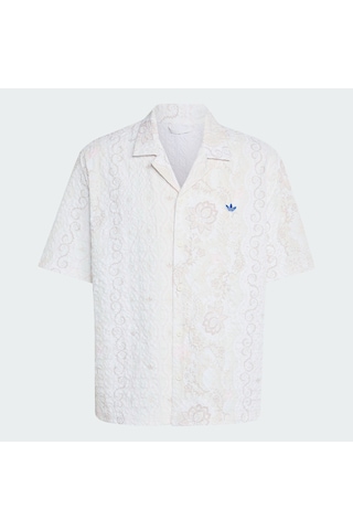 Adidas Kx1226 Resort Shırt Erkek Gömlek Bej