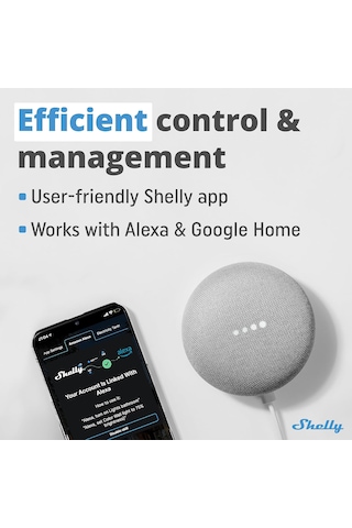 Shelly Pro 3em 120a V2 Akıllı Röle -
