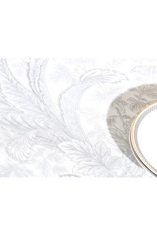 Madame Coco Bernice Polycotton Masa Örtüsü - Gri - 160x200 Cm Pco-05160 X 200-gri