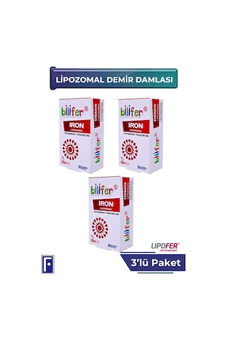 Lipozomal Demir Damla 3'lü Süper Avantaj Paketi