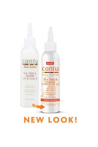 Cantu Shea Yağı, Çay Ağacı ve Jojoba Yağı İle Harmanlanan Saç ve Saç Derisi Yağı 180ML