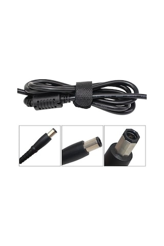 19.5 Volt 3.34 Amper Adaptör Sekizgen Dell Adaptör
