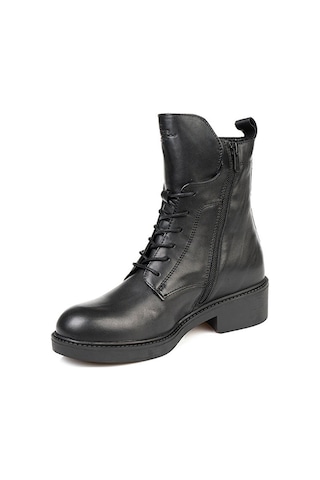 Greyder 30960 Zn Deri Trendy Kadın Bot Siyah