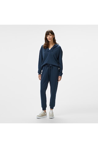 Nautica Kadın Lacivert Regular Fit Eşofman Altı Düz 55k403t Lacivert