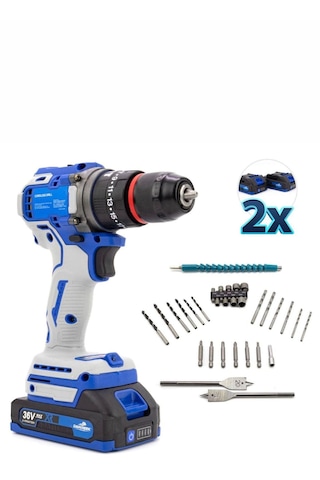 Dawreek 10mm Blue Kömürsüz Vidalama