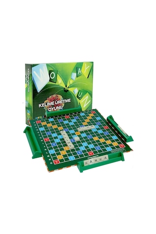 Kelime Üretme Oyunu Yerli Üretim Türkçe Scrabble Kelime Avı Yeni