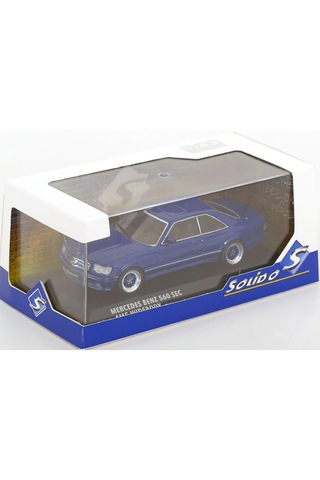 1:43 Solido 1990 Mercedes Benz 560 Sec Amg Widebody