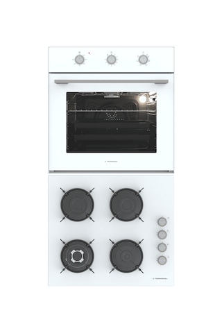 Termikel BO O6435C W + BH P6194C W Beyaz Ankastre Set