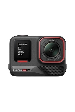 Insta360 Ace Pro 2 Aksiyon Kamerası Motorcycle Bundle Siyah
