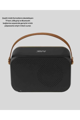 Northcity Retro Bluetooth Rado: Nostaljik Tasarım, Tf Kart Ve Usb Destekli