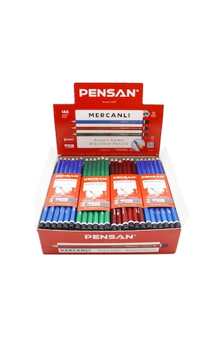 Pensan Hb Mercanlı Kurşun Kalem 144 Adet Siyah