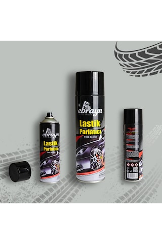 Ebrayn Lastik Parlatıcı Sprey 500 Ml - Kalıcı Parıltı Ve Koruma 500 Ml