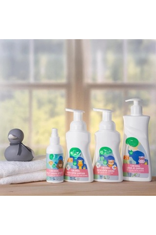 %100 Doğal Zeytinyağlı Kids Köpük Sabun 250 Ml Renkli
