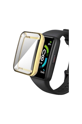 Huawei Band 6 Zore Watch Gard 09 Koruyucu Silikon