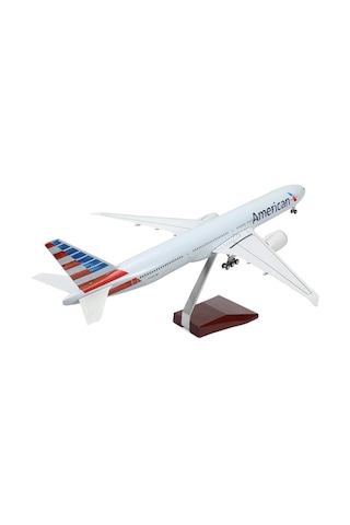 1/130 Ölçekli Boeing 787 American Airlines 43 Cm Model Uçak Maketi
