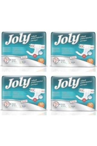 Joly Belbantlı Hasta Bezi L 4 x 30'lu