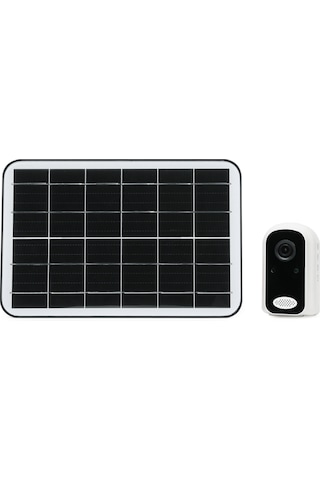 Kingboss 1080P Solar Panelli Outdoor Wi-Fi IP Kamera