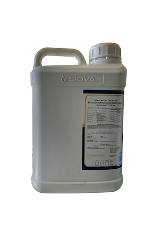 Siova Bacterium Mikrobiyal Gübre 5lt 5 ML