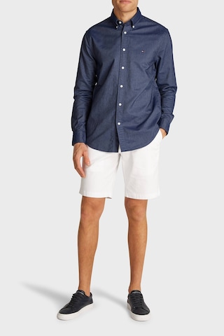 Tommy Hilfiger Erkek Gömlek Mw0mw35774 Dw5 Lacivert Lacivert