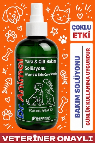 250 Ml Kedi Köpek Göz Kulak Temizleyici Ve Deri/yara Bakım Ürünü