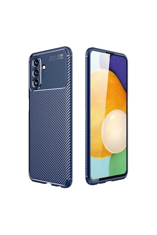 Galaxy A13 5G Kılıf Zore Negro Karbon Tasarım Silikon Kılıf