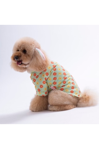 Florelle Kedi Köpek Gömleği - Kedi Köpek Kıyafeti-kedi Gömlek-köpek Gömlek