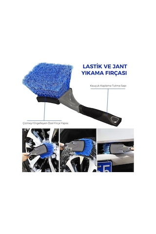 Michelin Mc3509 Oto Lastik Ve Jant Yıkama Fırçası Fr Mc3509