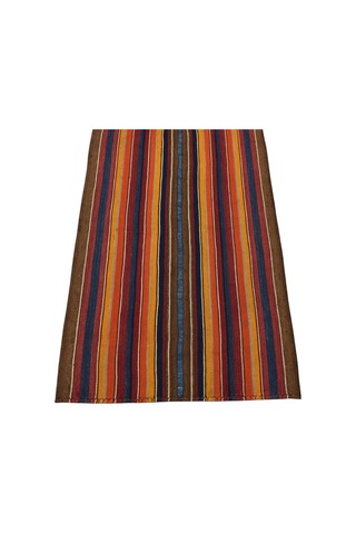 Kilim Antik El Dokuma Yün Konya Yörük Kilimi 0081 - Antika - Çok Renkli