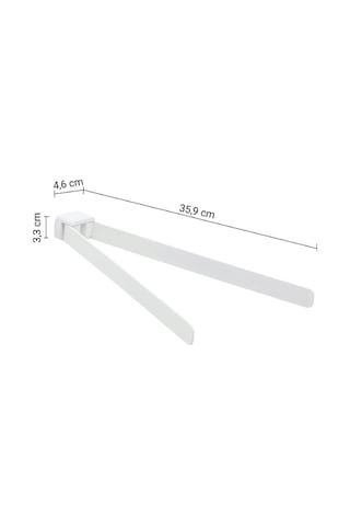 Pirenei Havluluk, İkili, 35.9 Cm - Mat Beyaz Mat Beyaz