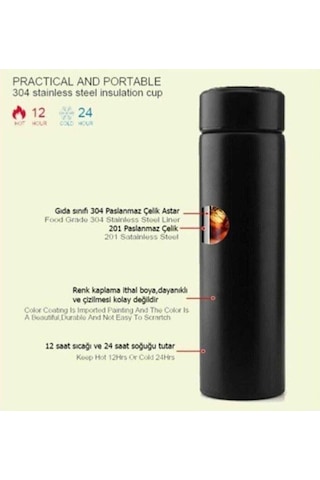 Tudor Dereceli Led Sıcaklık Göstergeli Akıllı Vakumlu Yalıtımlı 5
