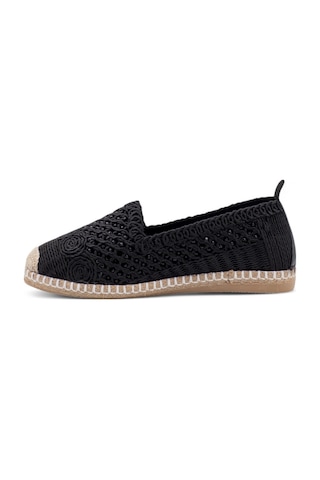Pandora Moda Y25.82.112 Kadın Hasır Espadril Siyah