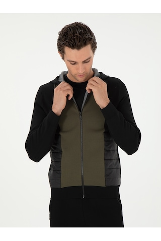 Cacharel Siyah Regular Fit Triko Hırka