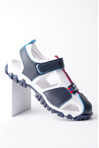 Muggo Tweety Garantili Günlük Ortopedik Hafif Taban Önü Kapalı Cırtlı Unisex Çocuk Sandalet 001
