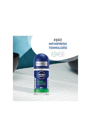Nıvea Men Fresh Sensation Roll-on 50 Ml