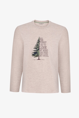 Penti Erkek Pine Forest Ekoseli Pantolon Uzun Kollu Pijama Takımı Çok Renkli