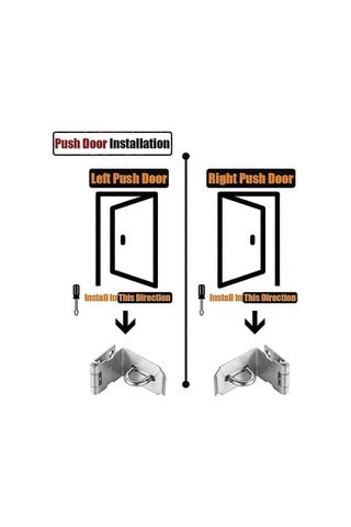 Kapı Mandalı 90 Derece, İtmeli/sürgülü/ahır Kapısı İçin Paslanmaz