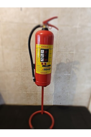 Ayaklı Aparatlı 6 Kg Köpüklü Yangın Söndürme Cihazı 5 Yıl Garantili