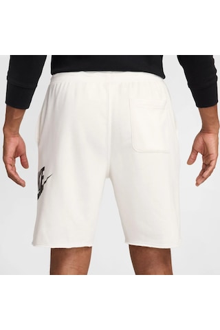 Nike Sportswear Sport Essentials French Terry Alumni Bol Kesim Beyaz Erkek Spor Şort