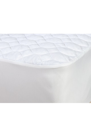 Madame Coco Eleta Kapitoneli Fitted Yatak Alezi 1kytal0105king Size-beyaz Beyaz