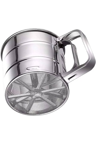 Metal Basmalı Un Eleği