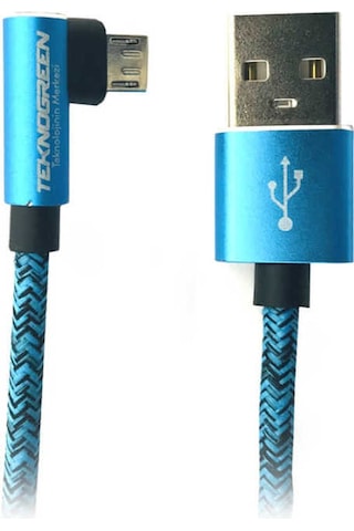 Teknogreen Tku-C303 1M USB To L Micro USB Kablo