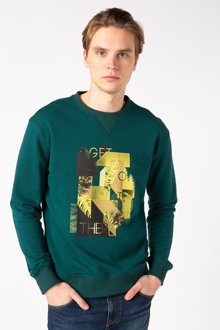 Vigoss Erkek Sweatshırt 62141-30034 - Zümrüt Yeşili