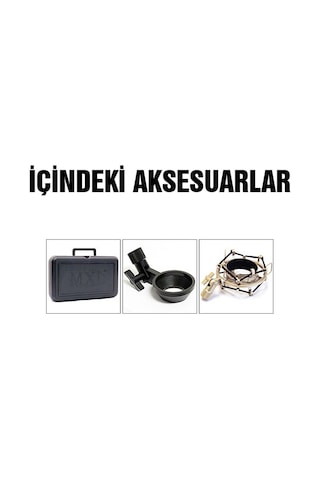 Mxl 990 Vokal/enstrüman/youtuber/podcast için Kondenser Mikrofon