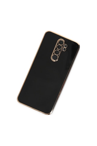 Xiaomi Redmi Note 8 Pro Kılıf Volet Silikon - Si A9023 Siyah