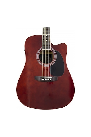 Almira F650N-Wrc Wine Red Elektro Akustik Gitar