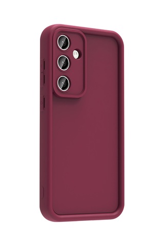 Samsung Uyumlu S25 Fe Kılıf Kamera Korumalı Kalın Silikon Üstün Koruma Erd Pembe