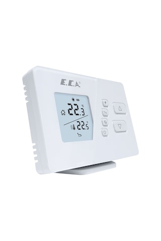 E.C.A. Poly Comfort 200W Kablosuz Oda Termostatı Beyaz