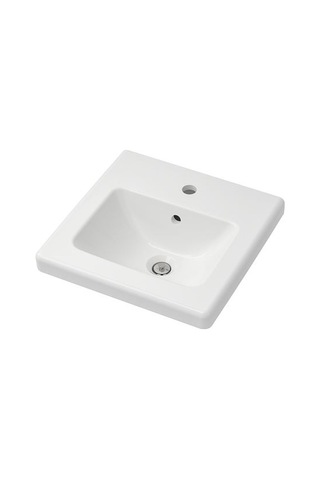 Ikea Tvällen Lavabo, Beyaz, 44x43x5 Cm