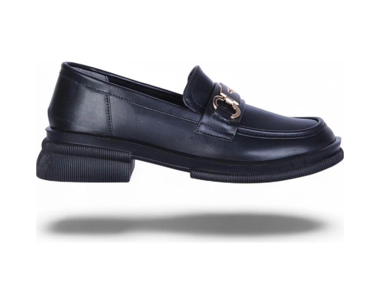 Ayakcenter Nhr1 Kadın Loafer Ayakkabı Siyah