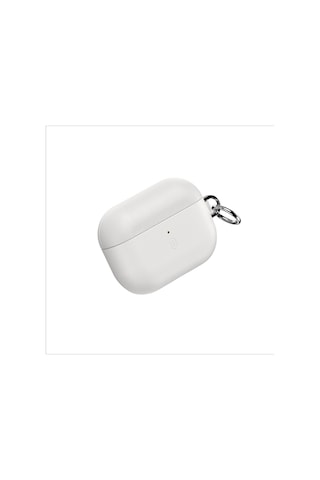 Apple Uyumlu AirPods Pro 3 Wiwu Hc-201 Parmak İzi Bırakmayan Deri Kılıf Bej Bej